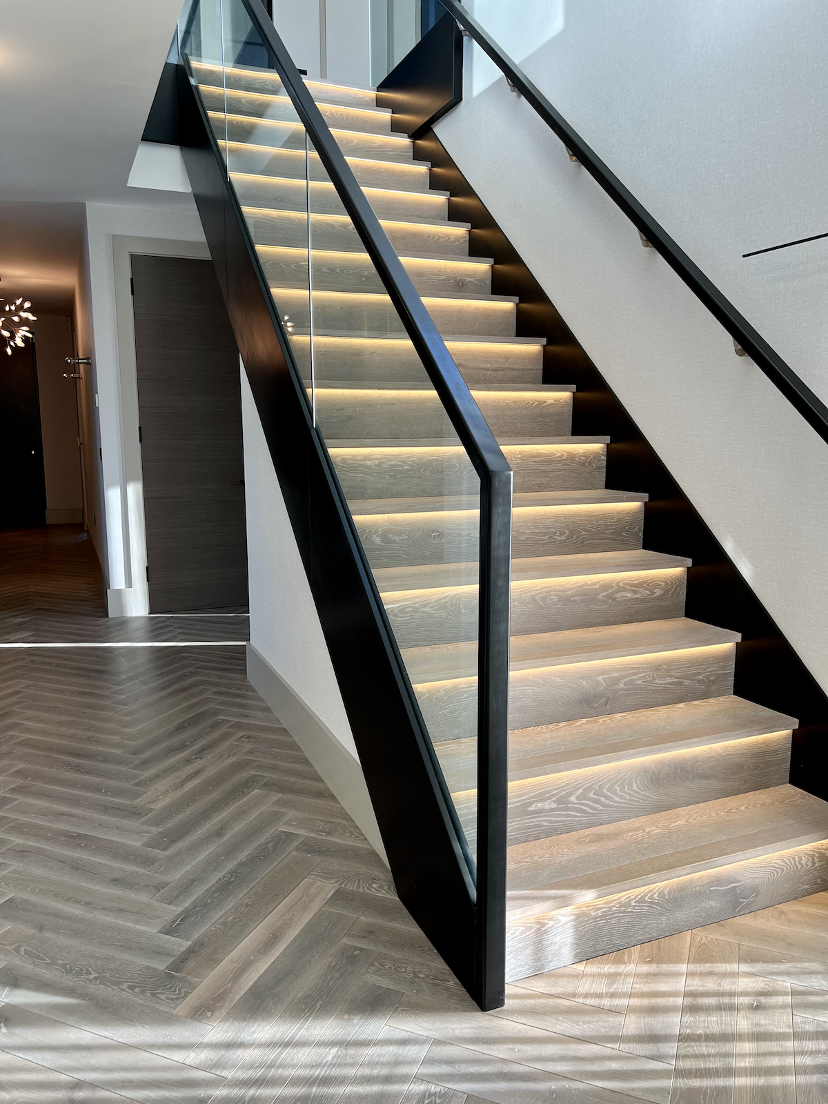 oak stairs hamilford design